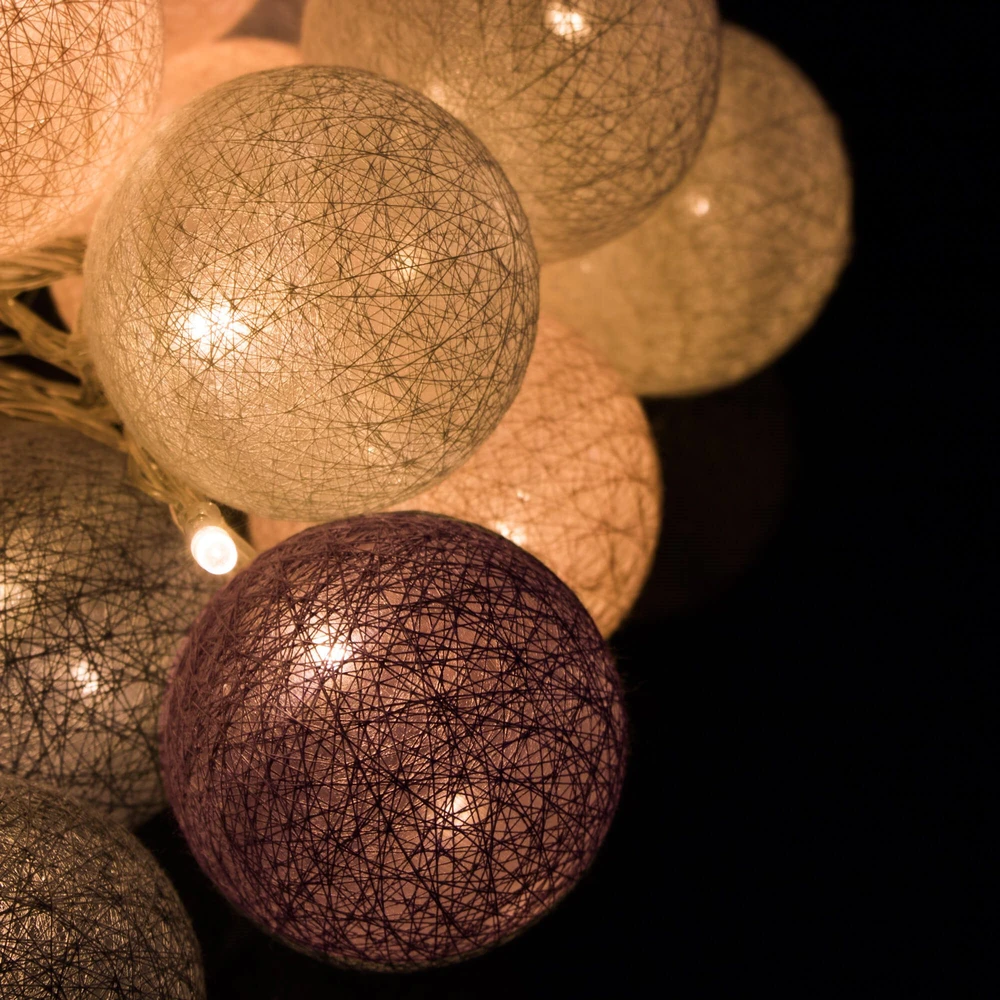Springos Dekoratyvinė girlianda 20 LED šilta balta 4,1 m