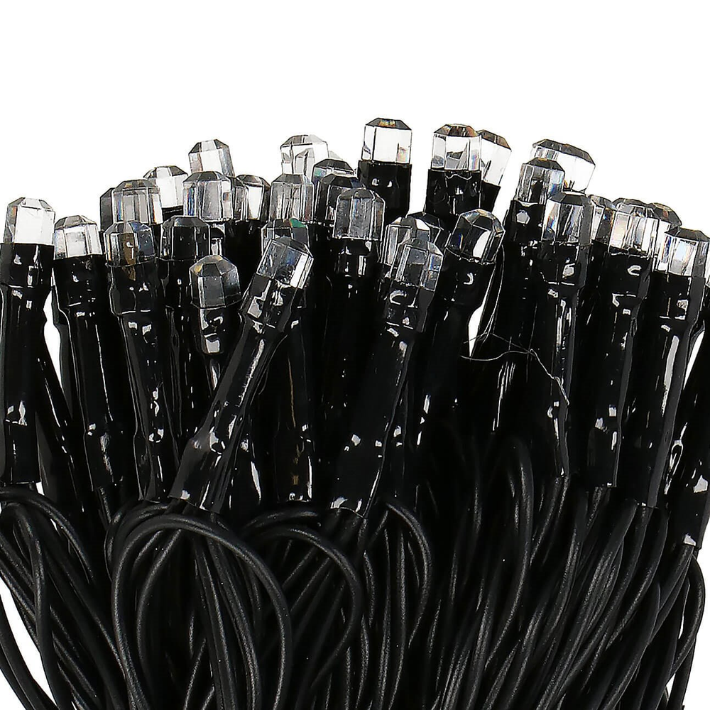 Girlianda Springos 120 LED, šaltai balta, 9 m
