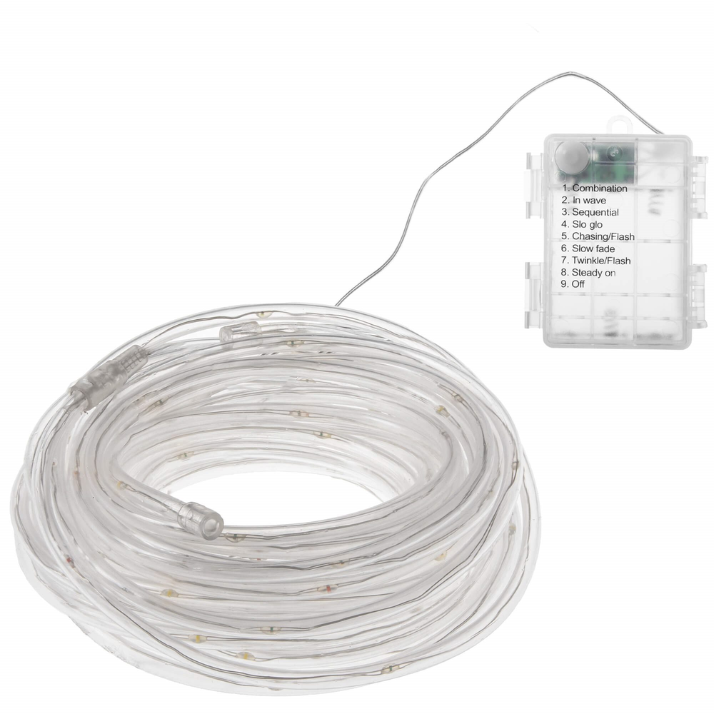 LED kalėdinė girlianda Springos, 5,7 m, daugiaspalvė, 50 LED, IP44