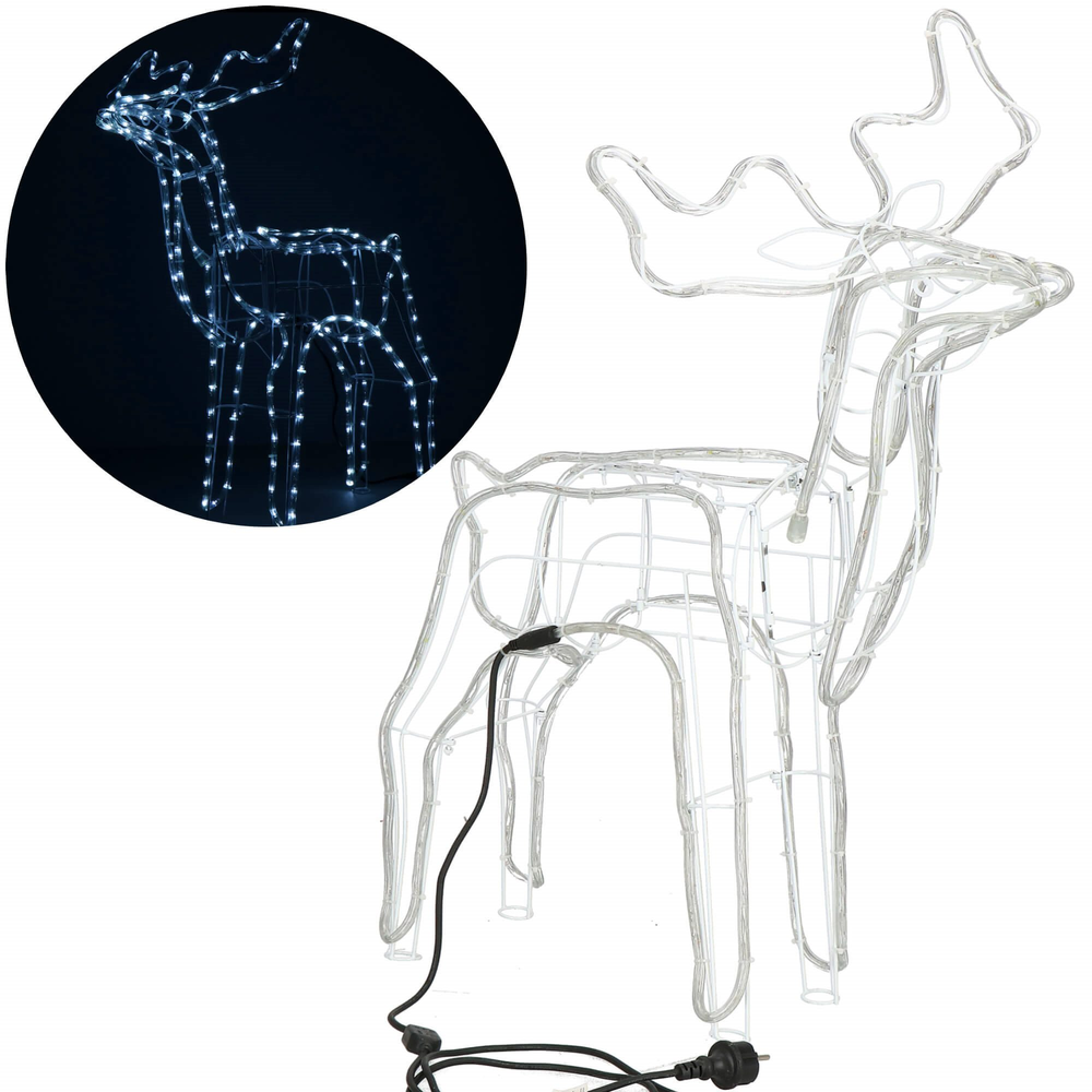 Springos CL1217 REINDEER LIGHT DECORATION 216 LED