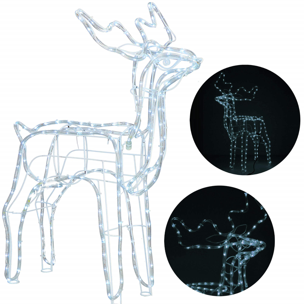 Springos CL1217 REINDEER LIGHT DECORATION 216 LED
