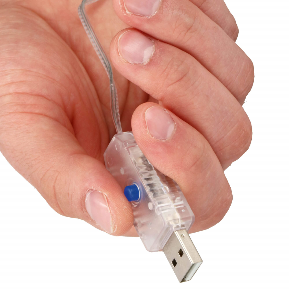 Springos Vielinės girliandos užuolaida su 200 LED ir nuotoliniu valdymu
