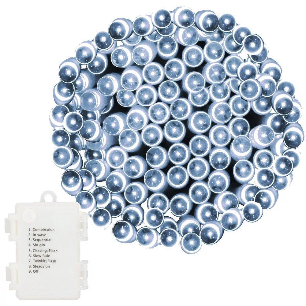 Springos LED šviesos girlianda CL4035, šalta balta, 100 diodų, 10,5 m