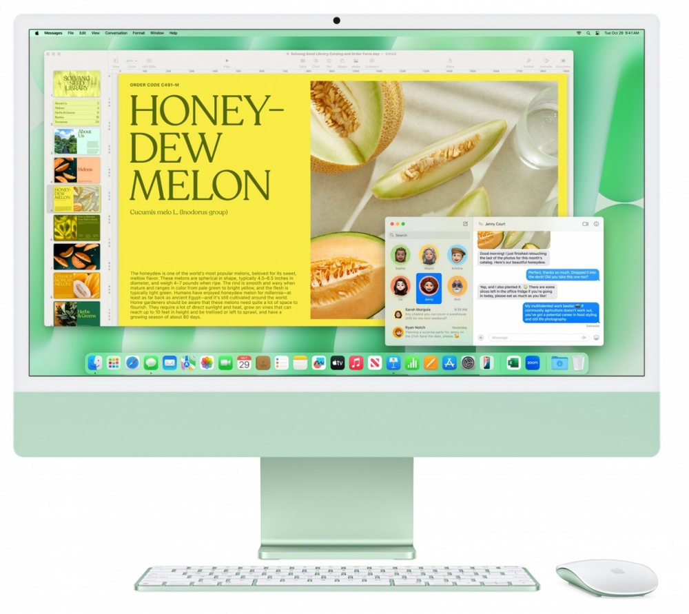 Stacionarus kompiuteris iMac 24” 4.5K Retina, Apple M4 10C CPU, 10C GPU/16GB/512GB SSD/Žalias/INT