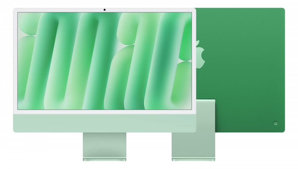 Stacionarus kompiuteris iMac 24” 4.5K Retina, Apple M4 10C CPU, 10C GPU/16GB/512GB SSD/Žalias/INT