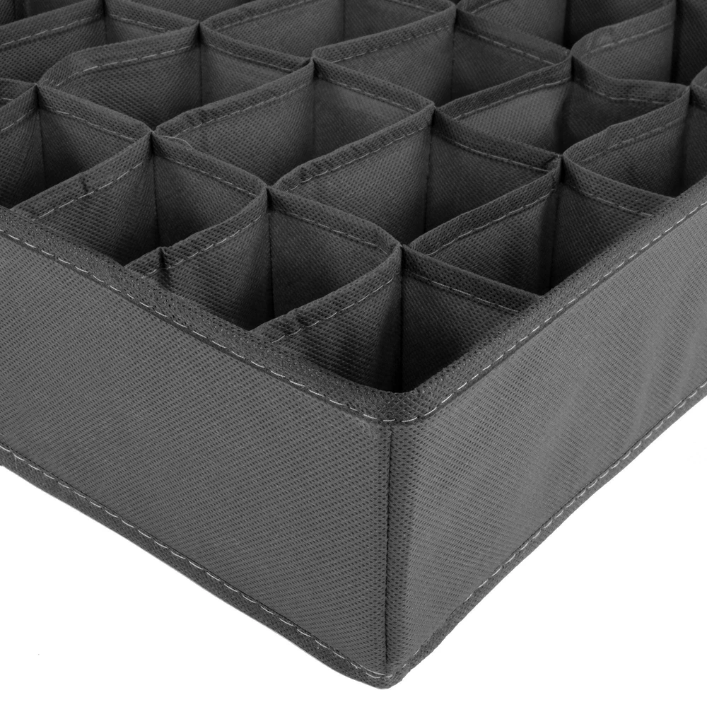 Stalčių organizatorius Springos pilkas 33x33x10 cm