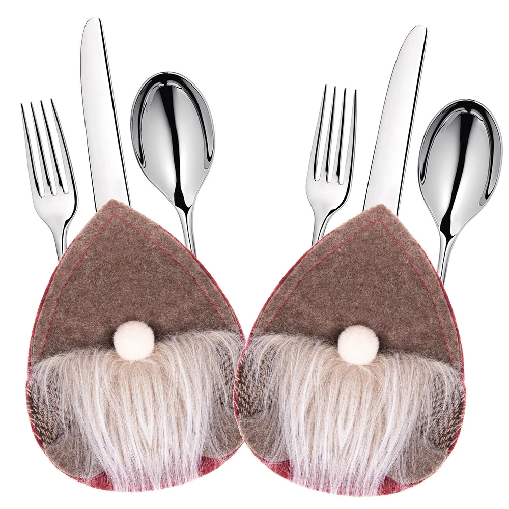 Stalo įrankių dėklas Springos, 2 vnt., 14 cm, Kalėdinis