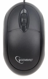Gembird | MUS-U-01 | Optinė USB pelė | su laidu | Juodas