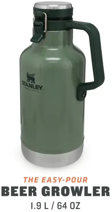 STANLEY CLASSIC GROWLER alaus butelio vakuuminė kolba - žalias 1,9l