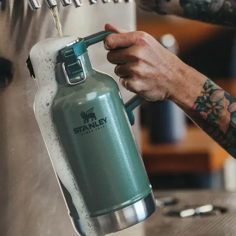 STANLEY CLASSIC GROWLER alaus butelio vakuuminė kolba - žalias 1,9l
