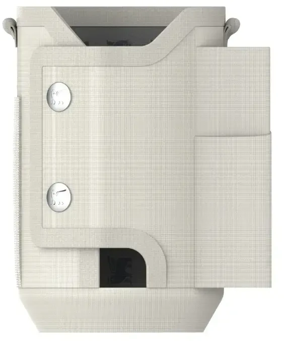 Stanley Carrying case for The All-Day Quencher Carry-All 1.18L thermos mug with straw in cream color