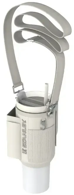 Stanley Carrying case for The All-Day Quencher Carry-All 1.18L thermos mug with straw in cream color