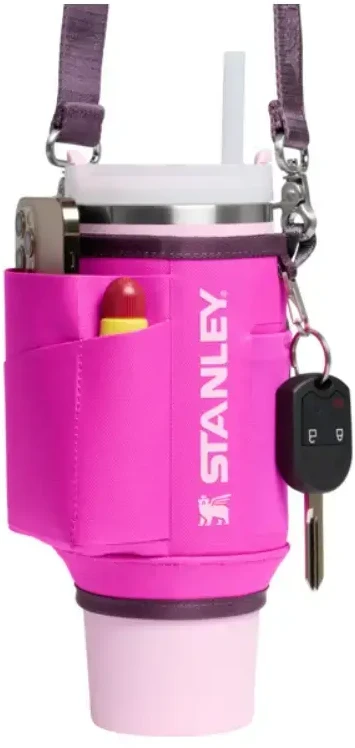 Stanley The All-Day Quencher Carry-All Carry-All 0,89 l violetinė termo puodelis su šiaudeliu