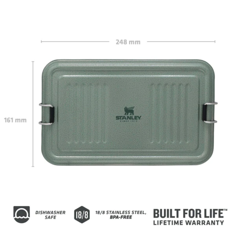 Stanley Classic Useful Box sumuštinių indelis, Hammertone Žalias