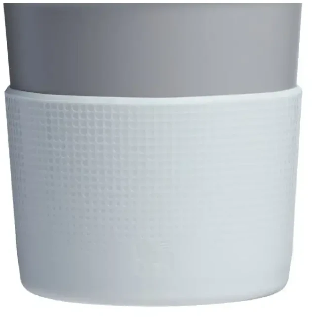 Stanley 2 apsauginių dangtelių ir šiaudelių rinkinys termo puodeliams 0,89 l / 0,59 l „The Quencher Boot“ + šiaudelio formos dangtelis, šviesiai baltas