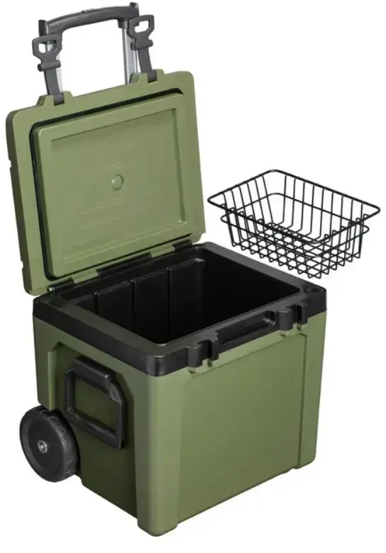 Stanley „Easy-Carry Outdoor Wheeled Cooler“ 47 l, tamsi žalia