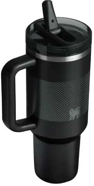 Stanley Thermo mug with straw The Quencher ProTour Flip Straw Tumbler 1.18L juodas
