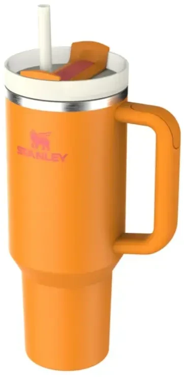 Gertuvė Stanley Quencher H2.O FlowState Tumbler 1.18 L - oranžinio koralo spalvos