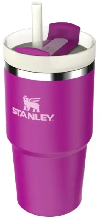Stanley termo puodelis su šiaudeliu The Quencher H2.O FlowState Tumbler 0.59L violetinė