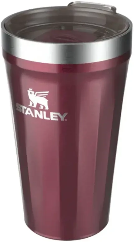 Stanley Thermoglass kasdieninė stiklinė 0,47 l, blizgi, raudona-ruda