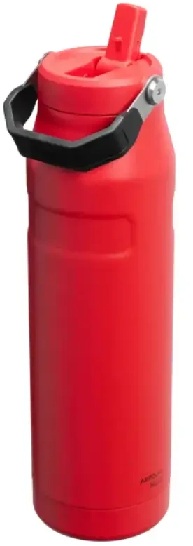 Stanley STANLEY Buteliukas TERMICZNA AEROLIGHT ICEFLOW STRAW 2.0 1,06 L CHILI Juodas