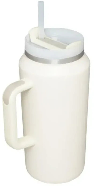 Stanley termosas su šiaudeliu „The Quencher H2.0 Tumbler“ 1,90 l, kreminės spalvos