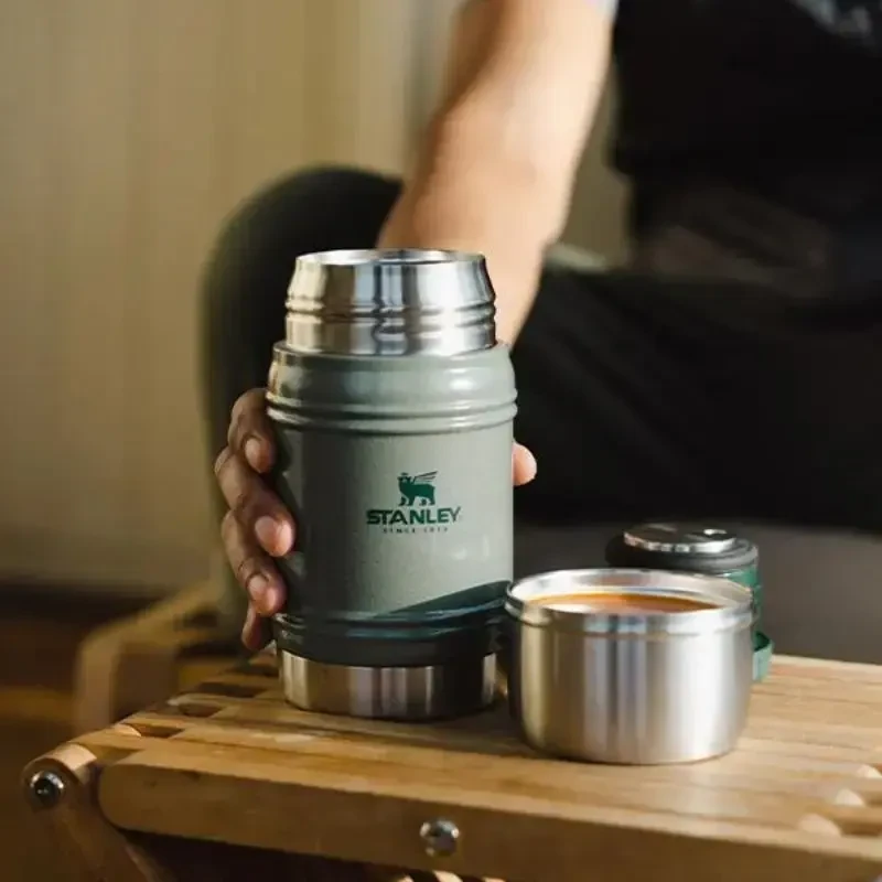 Stanley Stanley vakarienės termosas THE ARTISAN 0,5 l - HAMMERTONE Žalias
