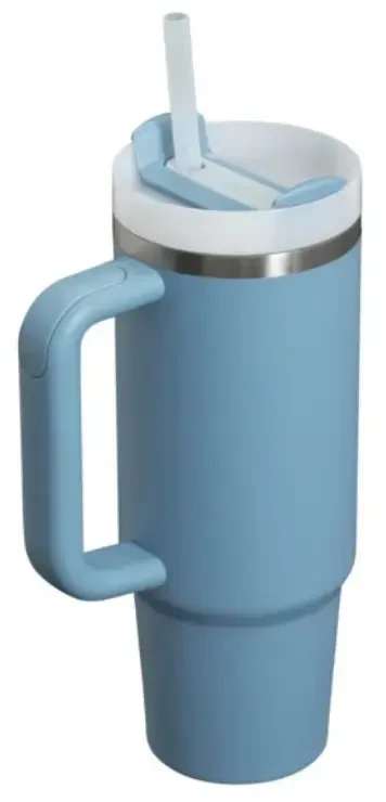 Stanley termosinis puodelis su šiaudeliu The Quencher H2.O FlowState Tumbler 0.89L mėlynas-violetinis