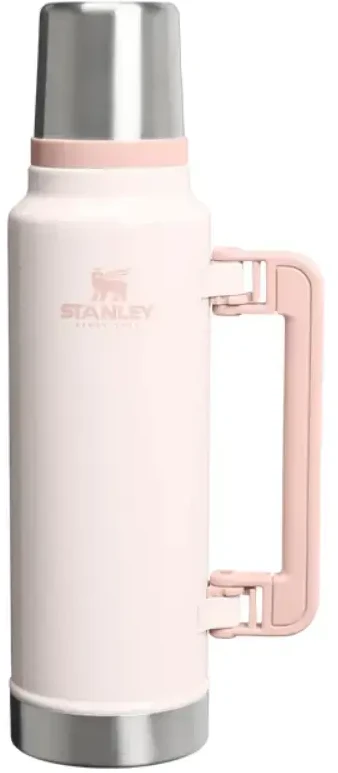 Stanley Klasikinis legendinis butelis 1,4 l Hammertone rožinio kvarco spalvos