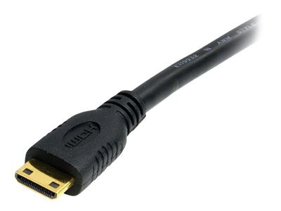 Kabelis StarTech HDMI Mini - HDMI 0.5m juoda (HDACMM50CM)