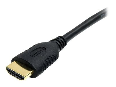 Kabelis StarTech HDMI Mini - HDMI 0.5m juoda (HDACMM50CM)