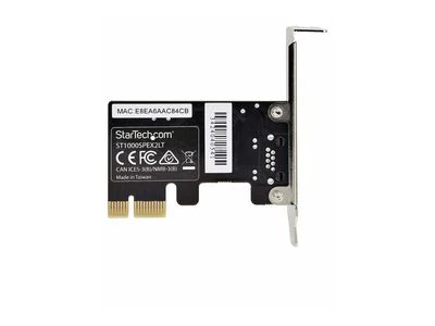 StarTech žemo profilio PCIe tinklo plokštė - galinė pusė