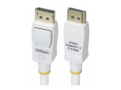 DisplayPort 1.2 kabelis su fiksavimo mygtukais