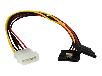 "StarTech Molex" - SATA x2, 0,3 m, daugiaspalvis (PYO2LP4LSATA)