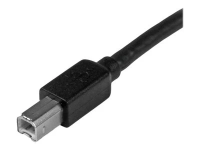 USB laidas StarTech USB-A - USB-B 15 m juodas (USB2HAB50AC)
