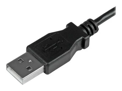 Kabelis USB StarTech USB-A - microUSB 1 m Juodas (USBAUB1MLA)