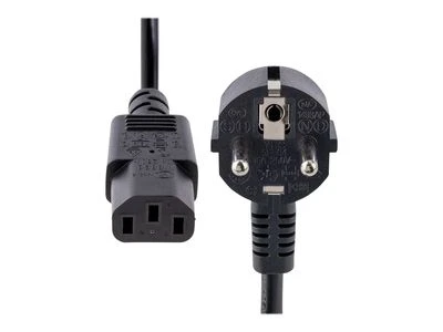 „StarTech“ kompiuterio maitinimo laidas - 3 pėdų (1 m) / EU SCHUKO į C13 18AWG