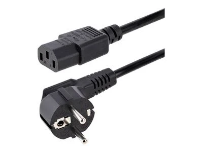 „StarTech“ kompiuterio maitinimo laidas - 3 pėdų (1 m) / EU SCHUKO į C13 18AWG