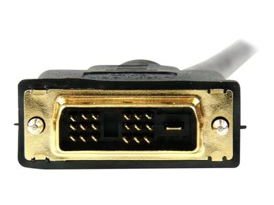 Kabelis StarTech HDMI - DVI- D 1m Juodas (HDDVIMM1M)