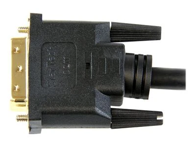 Kabelis StarTech HDMI - DVI- D 1m Juodas (HDDVIMM1M)