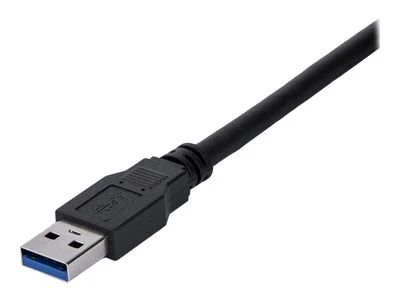 Kabelis USB StarTech USB-A - USB-A 1 m Juodas (USB3SEXT1MBK)
