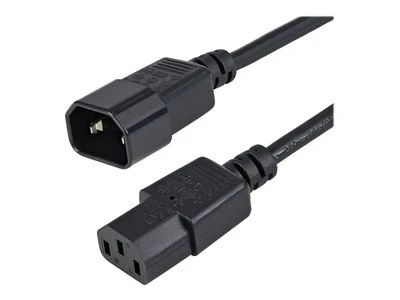Maitinimo kabelis StarTech 1M C14 - C13, Juodas (PXT1001M)
