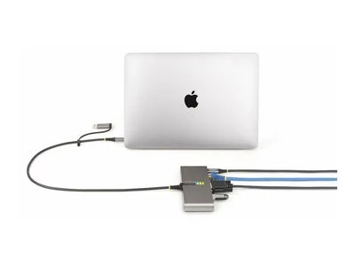 „StarTech“ USB-C/USB-A HUB – GBE – RS232/A HUB GB ETHERNETO RS232 SERIJA