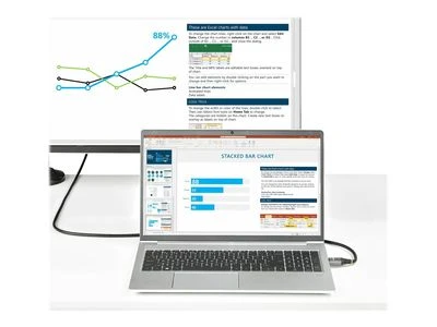 Kabelis StarTech HDMI - HDMI 0.5m juoda (HDMM21V50CM)
