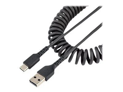 USB kabelis StarTech USB-A - USB-C 0,5 m juodas (R2ACC- 50C- USB- CABLE)