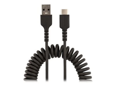 USB kabelis StarTech USB-A - USB-C 0,5 m juodas (R2ACC- 50C- USB- CABLE)