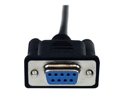 StarTech DB-9 - DB-9, 2m, Juodas (SCNM9FM2MBK)