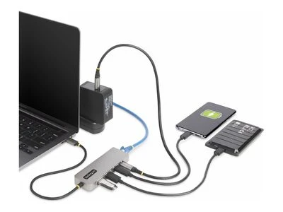 StarTech 3-PORT USB-C HUB 2.5GBE PD/100W POWER DELIVERY PASSTHROUGH