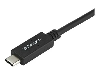 StarTech.com CDP2DVIMM1MB vaizdo kabelio adapteris 1 m C tipo USB DVI-D Juoda
