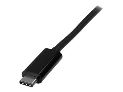 StarTech.com CDP2DVIMM1MB vaizdo kabelio adapteris 1 m C tipo USB DVI-D Juoda